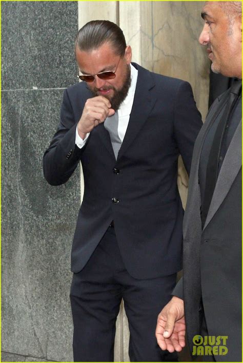 Leonardo DiCaprio Suits Up in Italy for Giorgio Armani!: Photo 3359078 | Leonardo DiCaprio ...