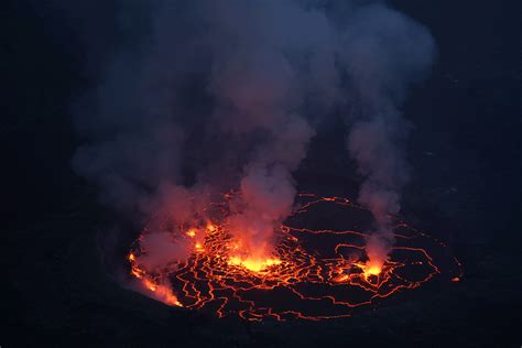 Hiking Nyiragongo Volcano In Congo Safari Vacations Travel Services