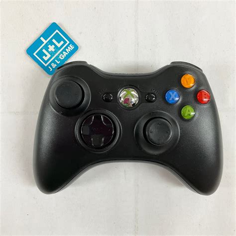 Microsoft Xbox 360 Wireless Controller (Black) - Xbox 360 [Pre-Owned ...