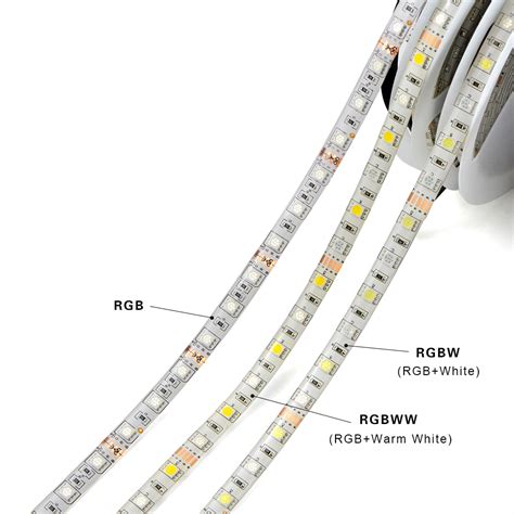 M Lot Dc V Rgb Rgbw Rgbww Led Strip Light Smd Led M