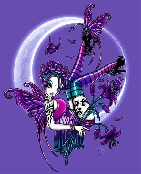 13 best Crescent Moon Fairy Tattoo images on Pinterest | Fairies tattoo ...