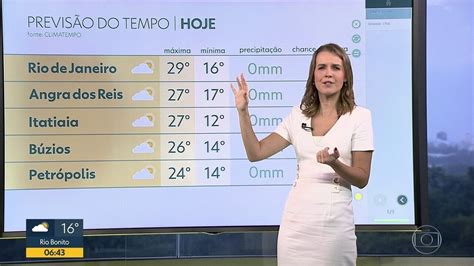 Bom Dia Rio Confira A Previs O Do Tempo Para Esta Quarta Feira