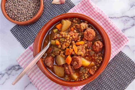 Spanish Lentil Soup With Chorizo Discover Spain Today