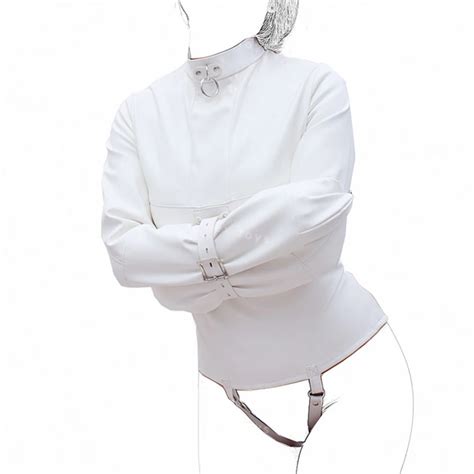 Womens Sex Bondage Max Security Straitjacket With Crotch Strap Female