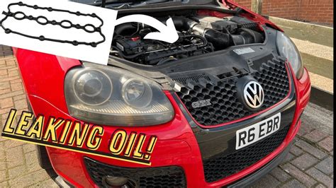 Rocker Cover Gasket How To Mk5 Golf Gti No More Oil Leak Youtube