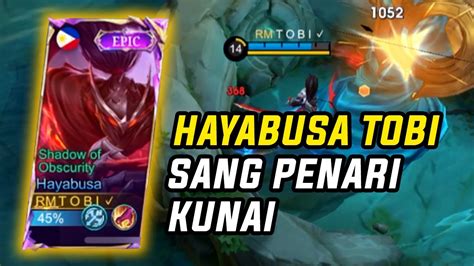 Hayabusa Tobi Sang Penari Kunai Mobile Legends Youtube