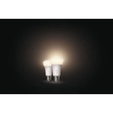 PHILIPS Hue White Ampoules LED connectées E27 Compatible Bluetooth