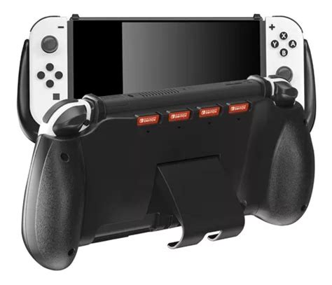 Funda Protectora Para Nintendo Switch Oled Color Negro Meses sin interés