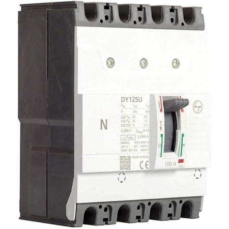 Schiender 100 A 4 POLE MCCB LV510317 Amazon In Home Improvement