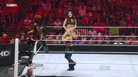 WWE Raw 08 01 11 1 Contender Divas Battle Royal 720p HD YouTube