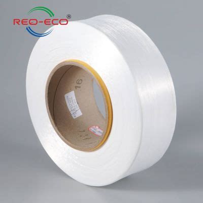 100 Post Consumer Recycled Polyester Filaments POY Yarn 100d 96f Raw