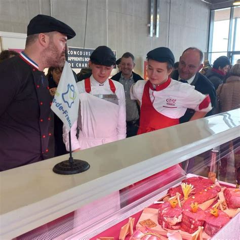 A Charolles Les Apprentis Bouchers Montrent Leurs Talents Maison Terrier