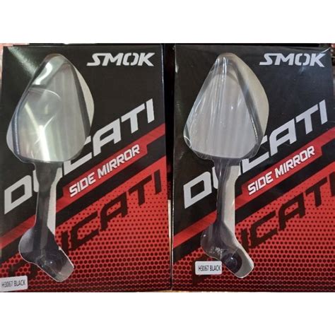 SMOK DUCATI TYPE ORIG LENS SIDE MIRROR UNIVERSAL NMAX AEROX SNIPER