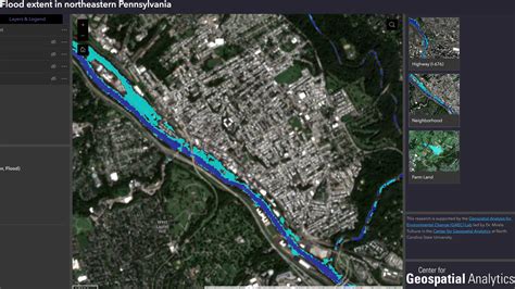 Using Machine Learning To Map Floods Center For Geospatial Analytics