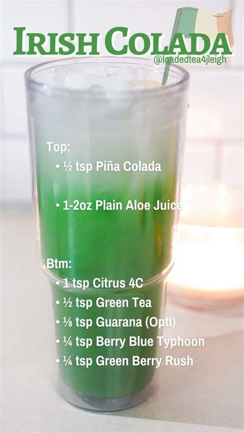 Energy Boosting Green Tea Drink