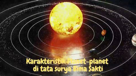 Karakteristik Planet Di Tata Surya Bima Sakti Karakteristik Planet