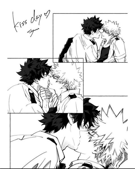 #BakuDeku Katsuki Bakugou x Izuku Midoriya #BNHA by kuroba129 twitter