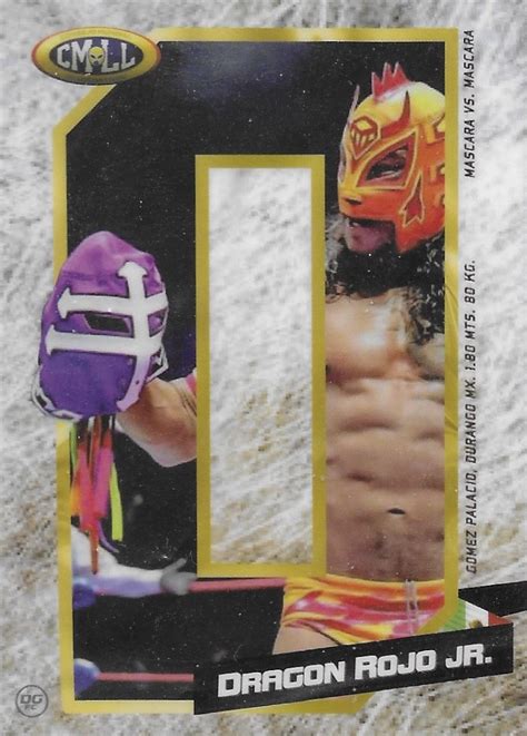 CMLL 90TH ANNIVERSARY 2023 DRAGON ROJO JR CRAZY CARD COLLECTOR