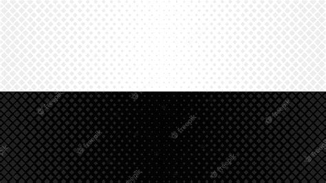 Premium Vector Halftone Pattern Wallpaper Design Monochrome