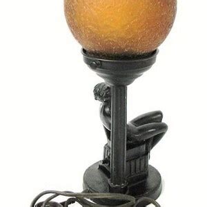 Art Deco Naked Woman Table Lamp S Art Deco Nude Lady Accent