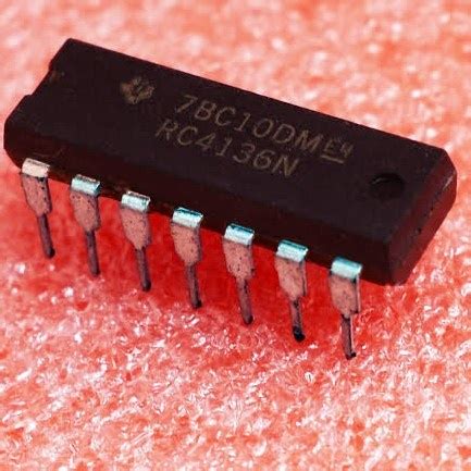 Rc N Rc Rc Quad Opamp Gp Ic Dip Mhz Rc Gn Shopee