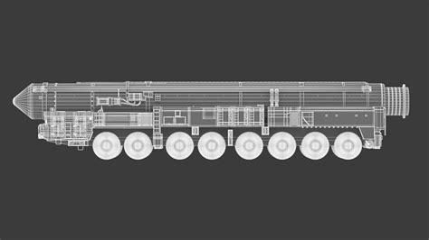 3D rs-28 sarmat -28 missile - TurboSquid 1691178