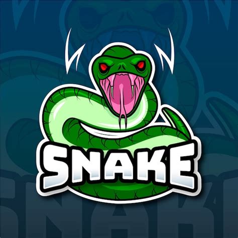 Dise O De Logotipo De Serpiente Dibujado A Mano Vector Premium