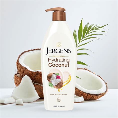 Jergens Oil Infused Hydrating Coconut 24 Hour Moisturizer 496ml