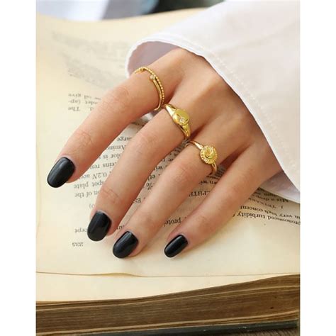 HAILEY 18k Gold Vermeil Ring INXSKY