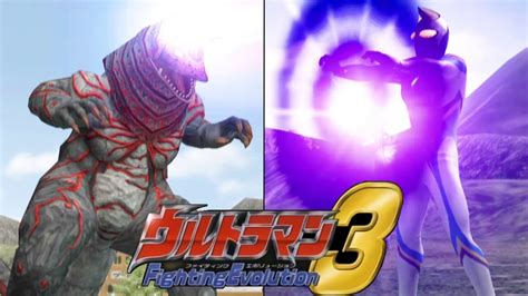 PS2 Ultraman Fighting Evolution 3 Imitation Ultraman Dyna Vs Golza