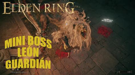 ELDEN RING Localización Mini Boss León Guardián PS5 YouTube