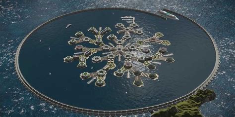 Floating Autonomous City Concept Design Business Insider