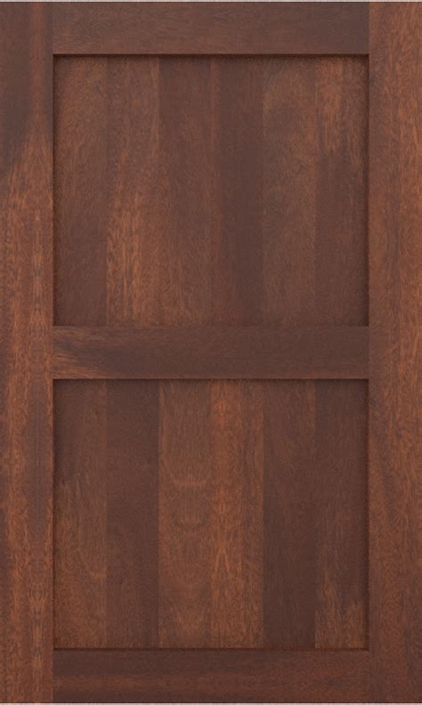 Custom Made V Groove Sapele Cabinet Doors Estate Millwork