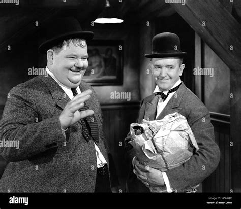 Nothing But Trouble Oliver Hardy Stan Laurel Stock Photo Alamy