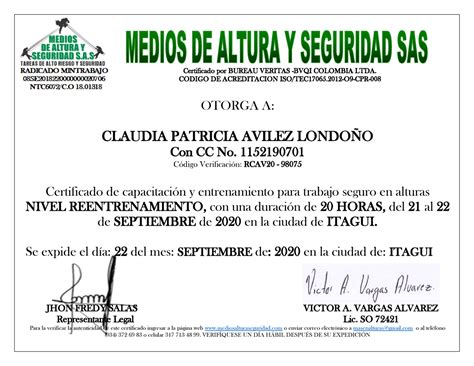 Certificado Por Bureau Veritas Certificado Por BUREAU VERITAS BVQI