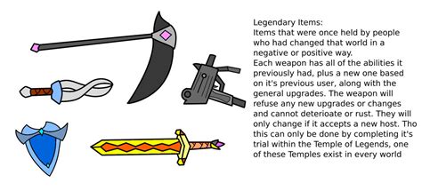 Legendary Weapons by lml55 on DeviantArt