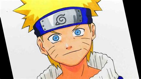 How To Draw Naruto Uzumaki Step By Step Tutorial YouTube