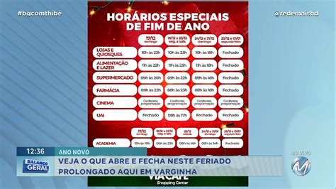 Ano Novo Veja O Que Abre E Fecha Neste Feriado Prolongado Aqui Em