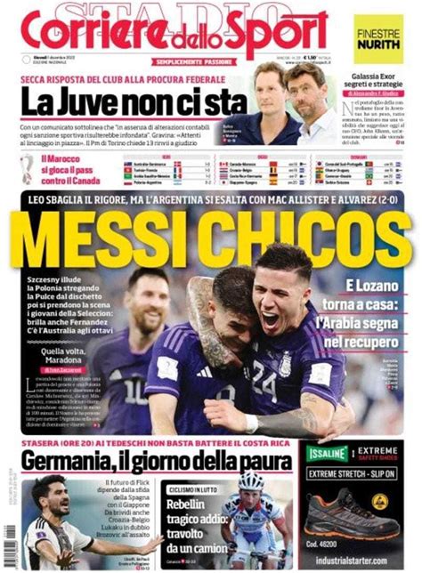 Capa Corriere Dello Sport Dezembro Capasjornais Pt