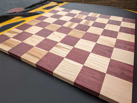 Custom Exotic Wood Chess Board - Etsy