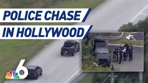 Suspects In Custody After High Speed Police Chase In Broward County