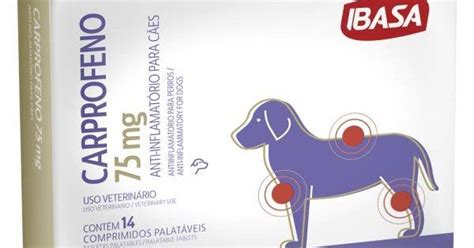 Anti inflamatório Ibasa Carprofeno para Cães