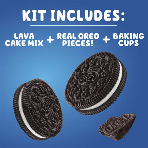 2 Pack Betty Crocker Oreo Lava Cake Mix Chocolate Cake Mix With Oreo Cookie Pieces 83 Oz