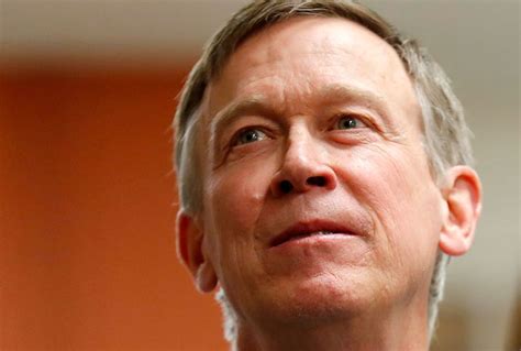 Democratic Presidential Candidate John Hickenlooper Drops Out Of