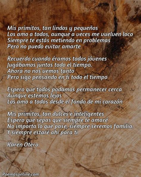 Poemas Para Primas Cortos Poemas Online