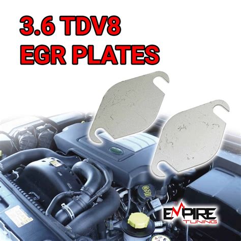 EGR Blanking Plates For 3 6 TDV8 Range Rover L322 Sport