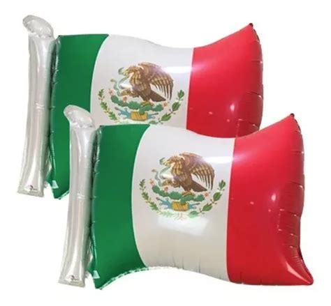 Kit Globos Metalicos Bandera Mexico Independencia X Cm Mercadolibre