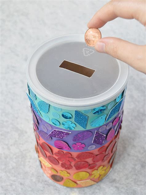 sequin piggy banks handmade charlotte