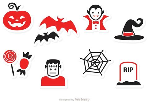 Halloween Vector Icons 90298 Vector Art at Vecteezy