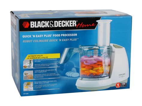 Black Decker Fp White Quick N Easy Plus Food Processor Newegg